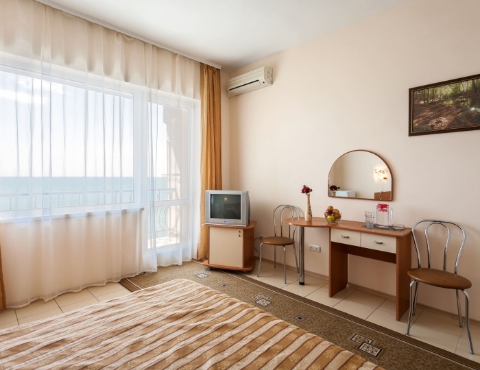 Стандартный 2-местный 1-категории с видом на море корп.1,3 - Пансионат «Рассвет» Николаевка